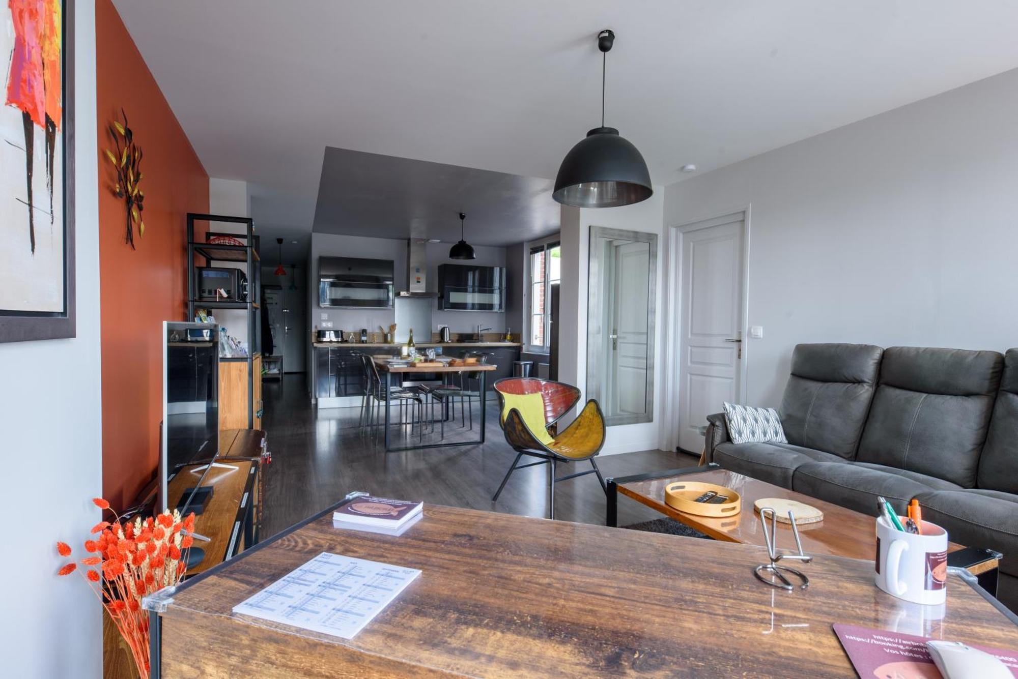 A Babord Fecamp Appartement Vue Port Et Mer Linge Inclus Екстериор снимка