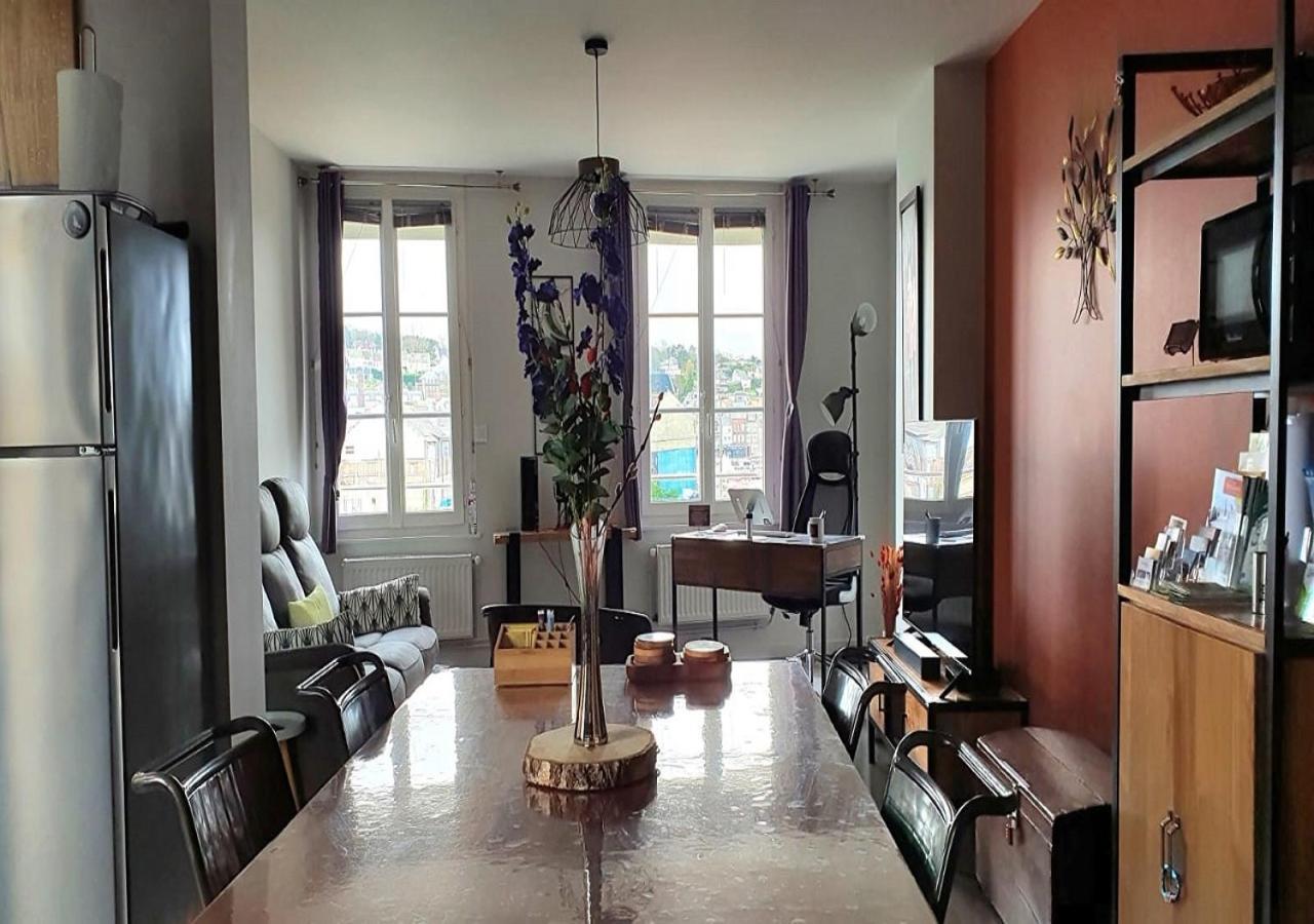A Babord Fecamp Appartement Vue Port Et Mer Linge Inclus Екстериор снимка